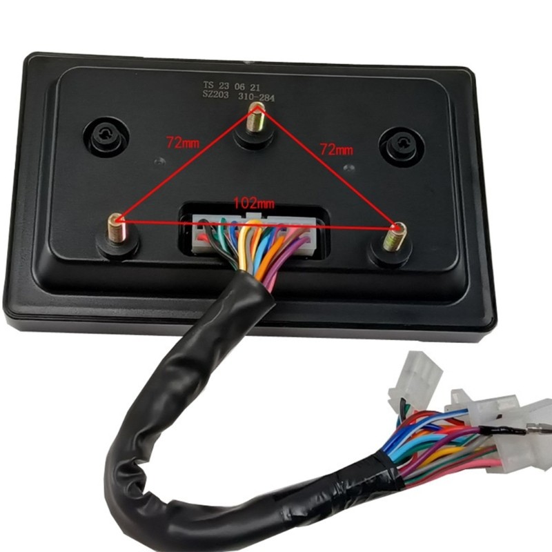 Weatherproof Motorcycle LED Dashboard Speedometer Tachometer Odometer Sensor