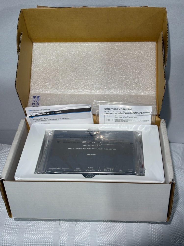 Crestron HD-RX-201-C-E HDMI Over CATx Receiver
