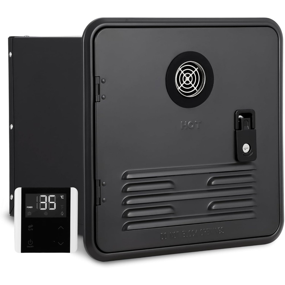 48,000 BTU Propane Tankless RV Water Heater: Digital Remote, Endless Hot Water