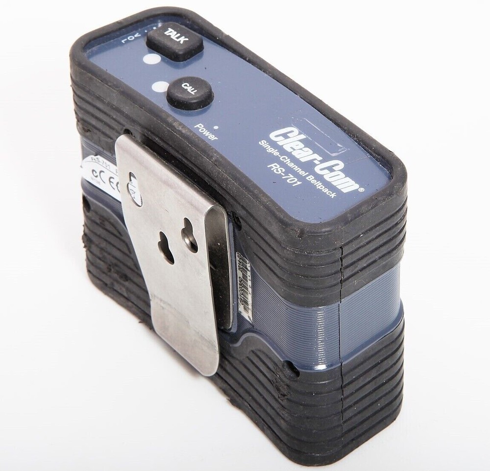 New Clear-Com ClearCom RS-701 RS701 Single Channel Intercom Beltpack No Headset