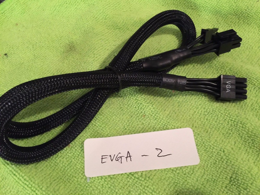 EVGA SUPERNOVA PCIE VGA Power Supply Cable ,ORIGINAL ( 29" )