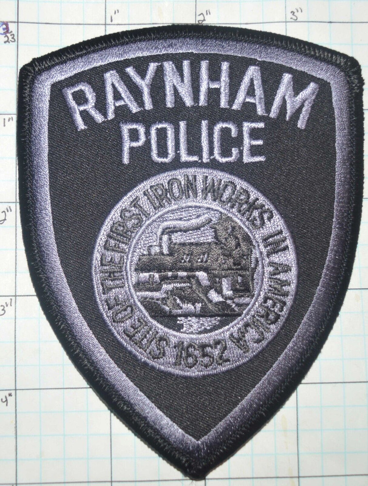 MASSACHUSETTS, RAYNHAM POLICE DEPT SUBDUED PATCH