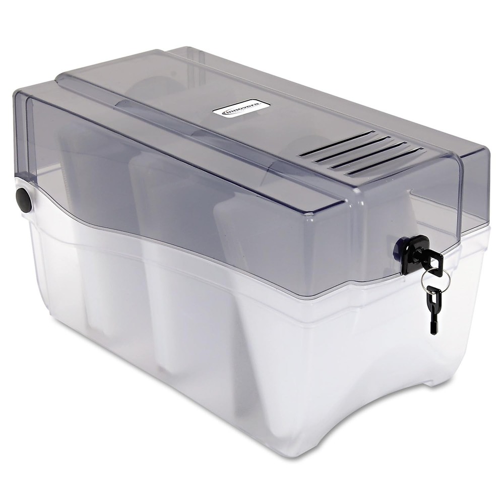 CD/DVD Storage Case IVR39502 Each. Grey/Clear