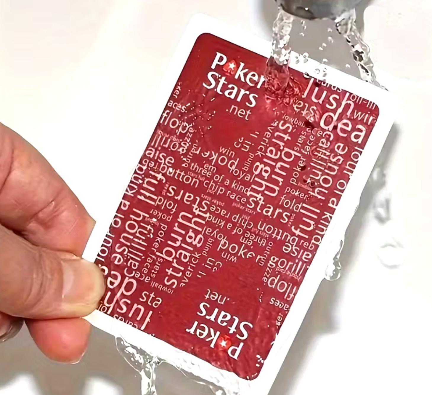 BIG SALE - Poker Stars Copag Playing Cards 100% Plastic Jumbo Index 1 Pair