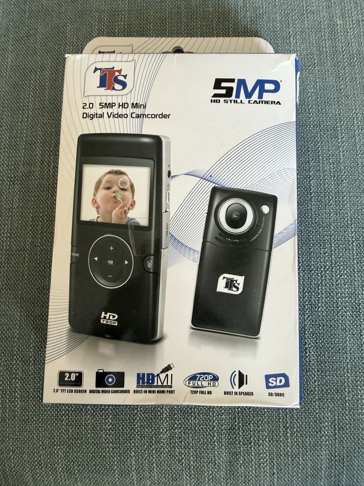 TTS Digital Video Camcorder 5MP HD Mini LCD Screen