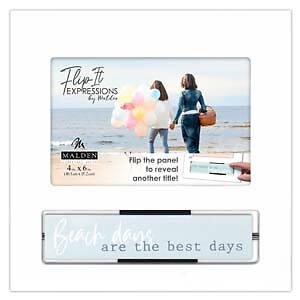 Malden 4x6 Beach Days Flip It