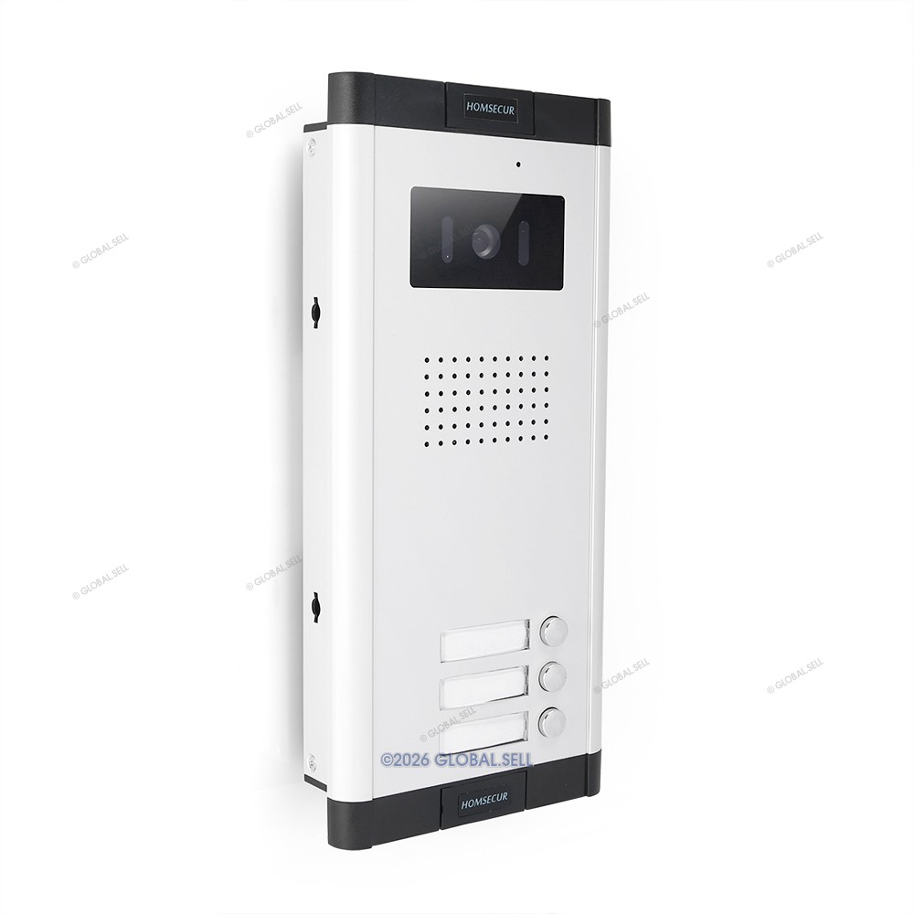Apartment Intercom System Outdoor Camera 3 Call Button IR Night Version US Stock