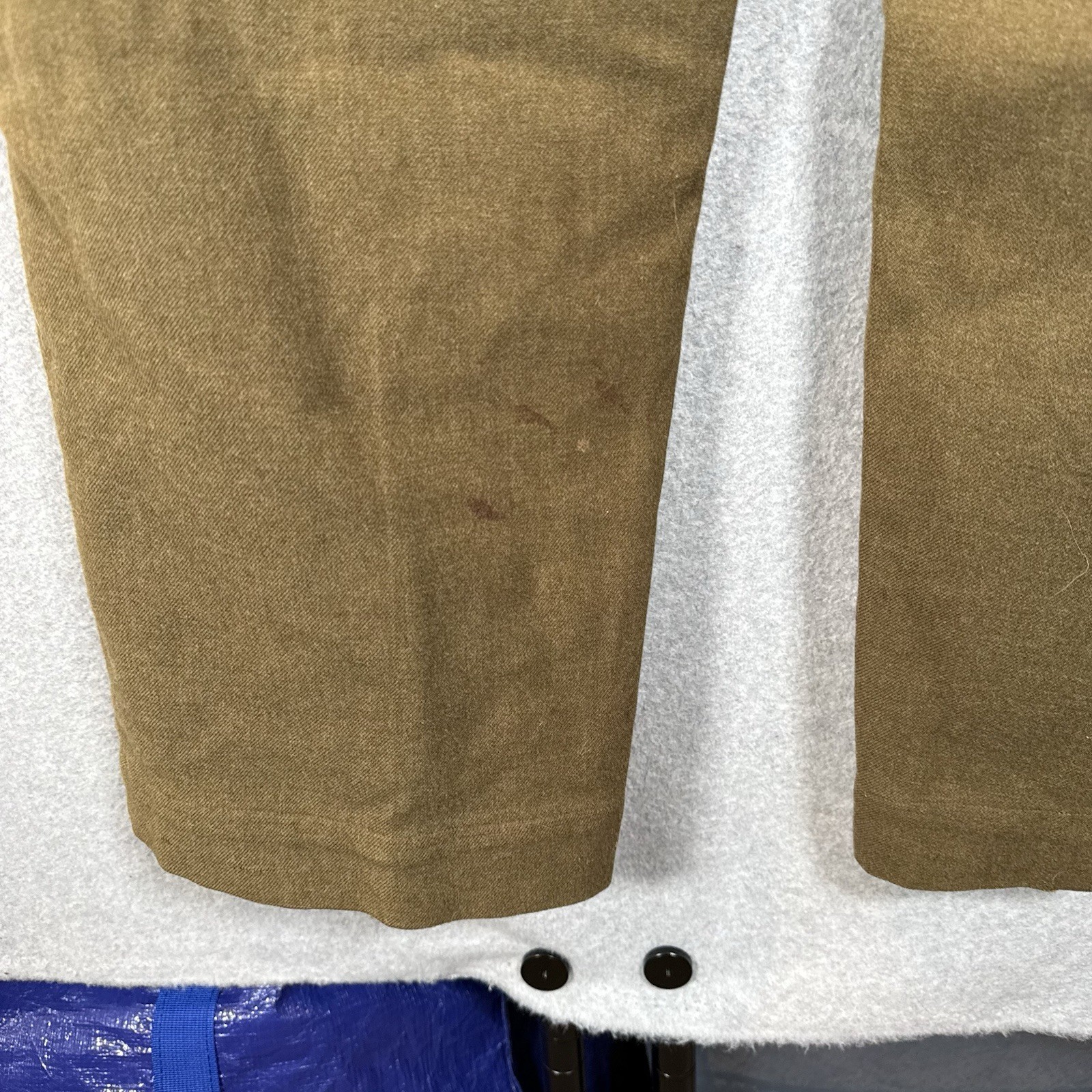 Vintage US Army HEAVY Wool Field Trouser Pants Serge 34x33 Post WWII