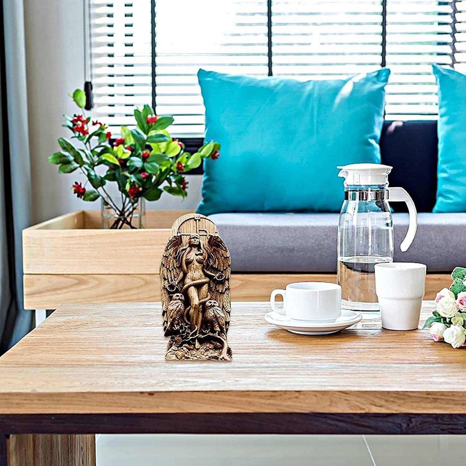 DUANYU Goddess Statue Lilith Statue, Decorative Goddess Statues Gaia/Hecate/L...