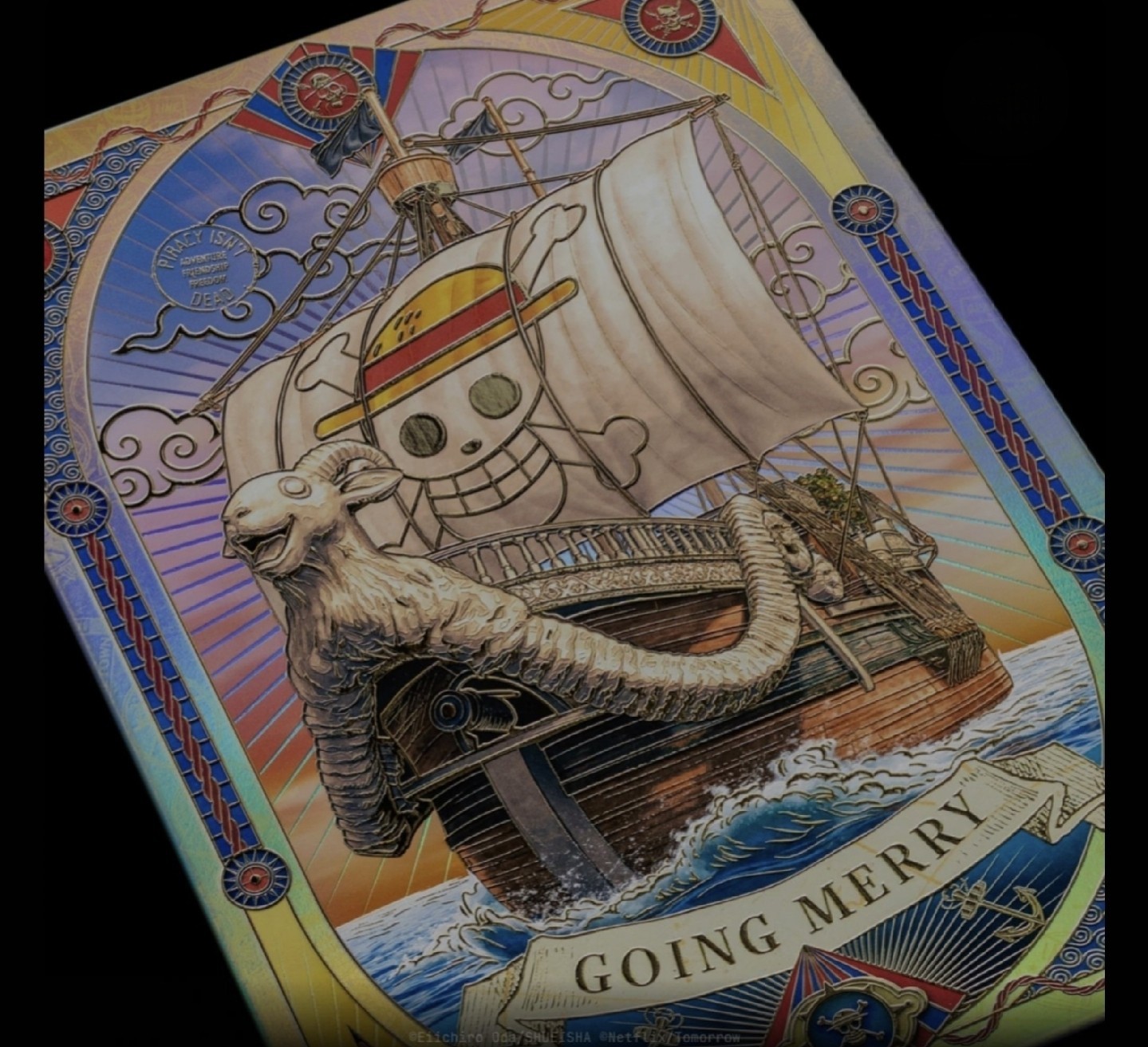 Going Merry Limited Edition Displate | One Piece Netflix x/1000 IN HAND