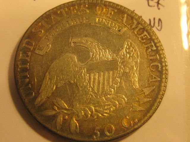 1818 Bust Half / Toned EF