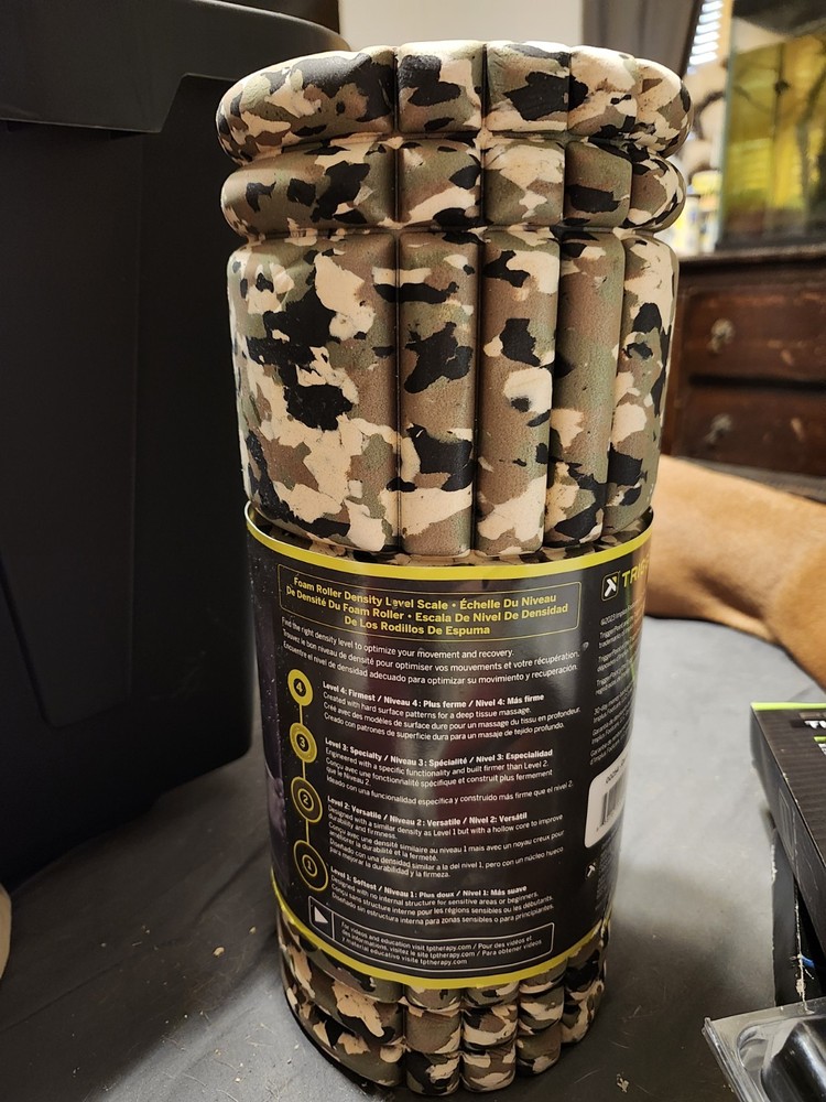 TRIGGERPOINT Performance Therapy Grid Foam Roller Original (13-inch), Camo NEW