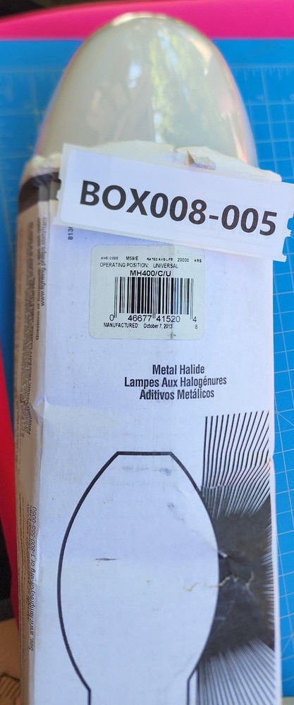 BOX008-005 Philips 41520 - mh400/c/u m59/e WHITE