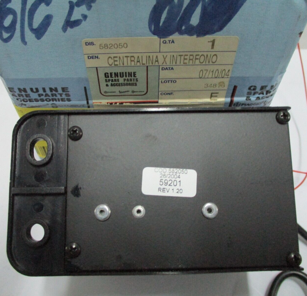 INTERCOM CONTROL UNIT FOR Piaggio X9 500 Evolution from 2003 to 2006 (582050)