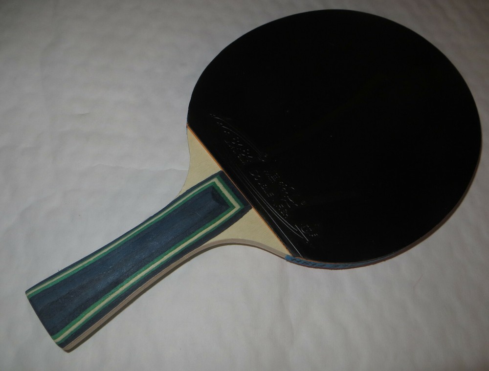 GoodBasic Long Handle (Shakehand) Ping Pong Paddle Table Tennis Racket Bat Blade