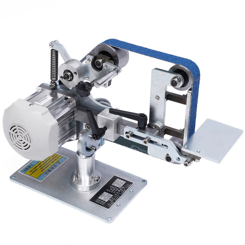 Belt Sander Bench Grinder Knife Sharpener with Large Table Polishing Sander