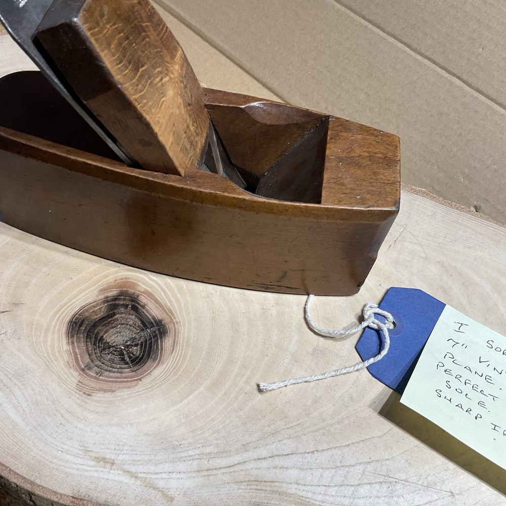 7” ORIGINAL BEECH SMOOTHING PLANE