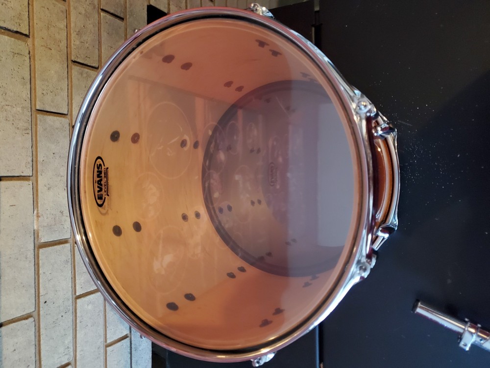Pearl Session Custom 14x11 All Maple Shell w/ Optimount and Tom Arm