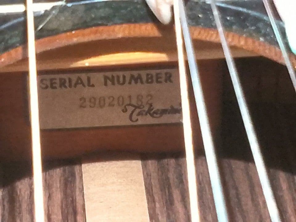 Takamine No.5 Classical Guitar With Hard Case USED