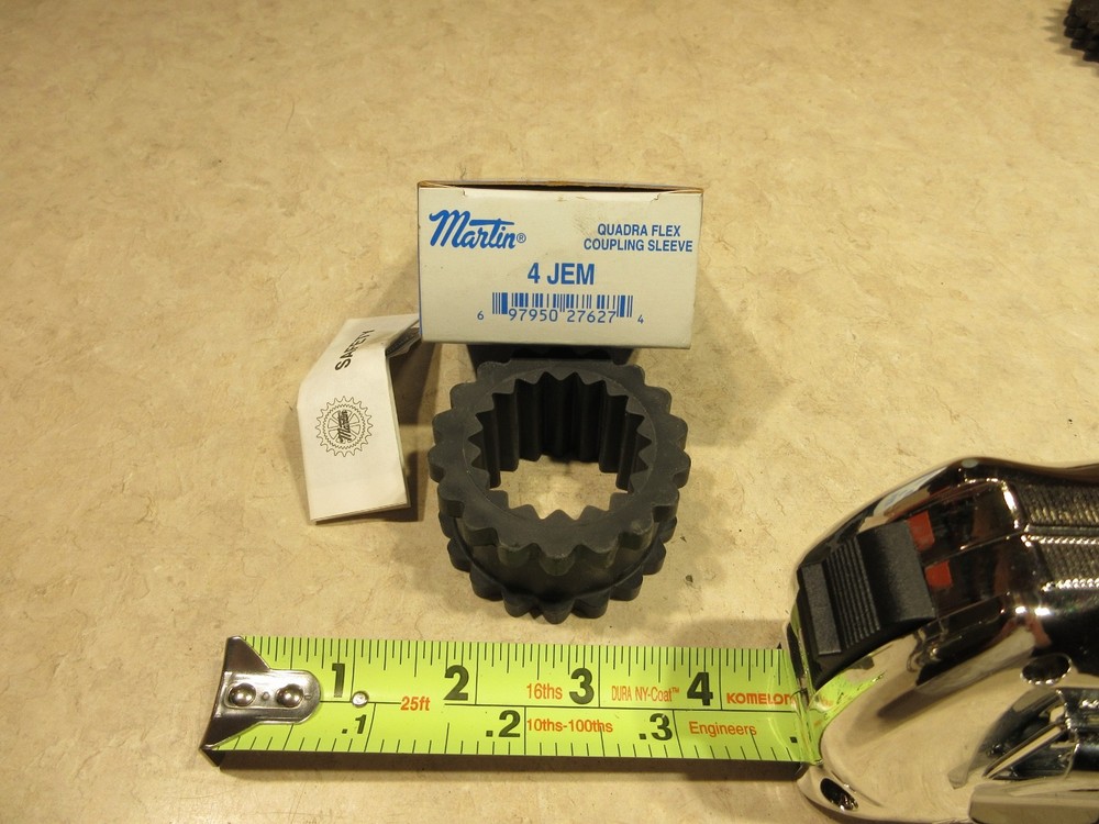 MARTIN 4JEM QUADRA FLEX COUPLING SLEEVE, SIZE 4, AA0218