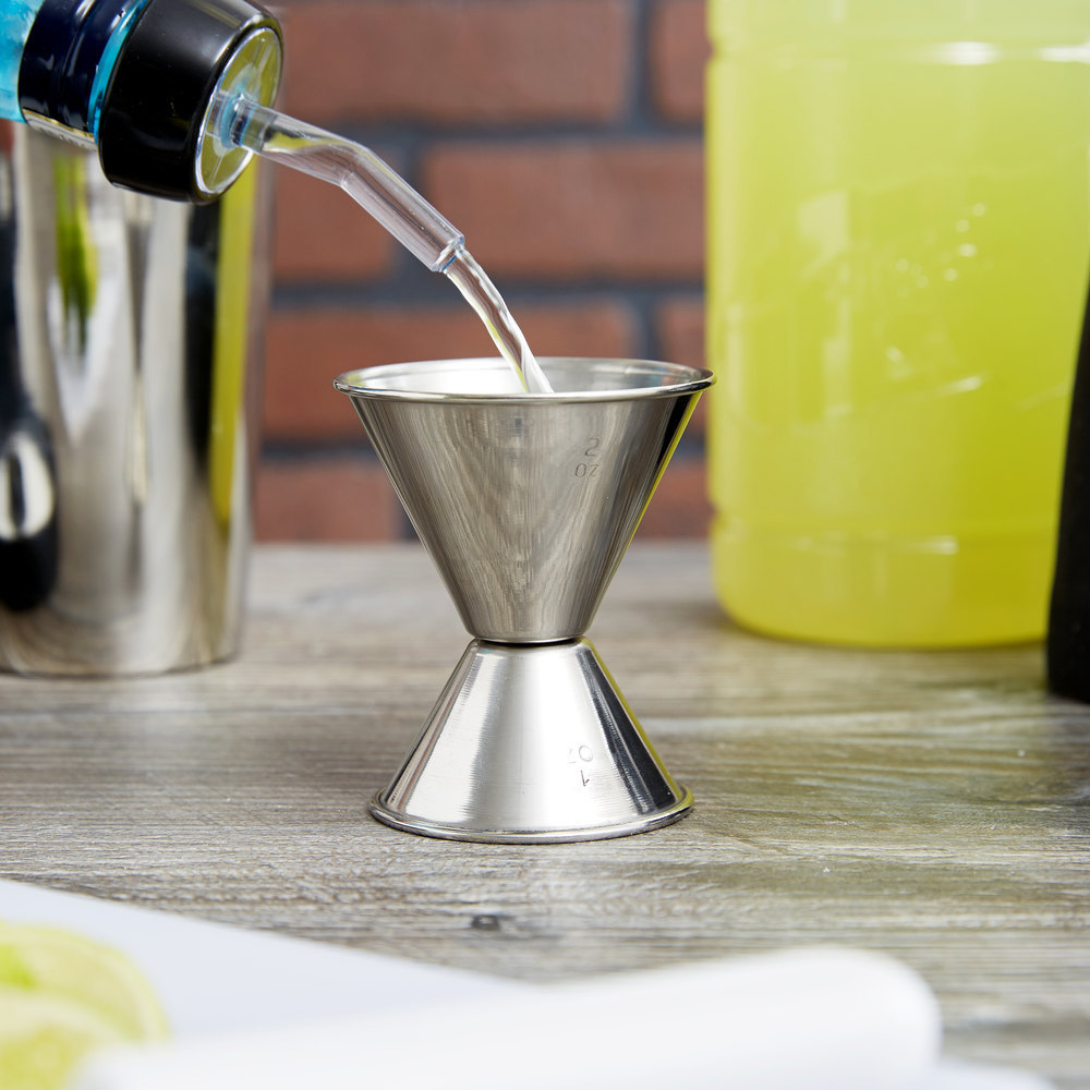 1 oz - 2 oz Stainless Steel Jigger FREE SHIPPING USA ONLY