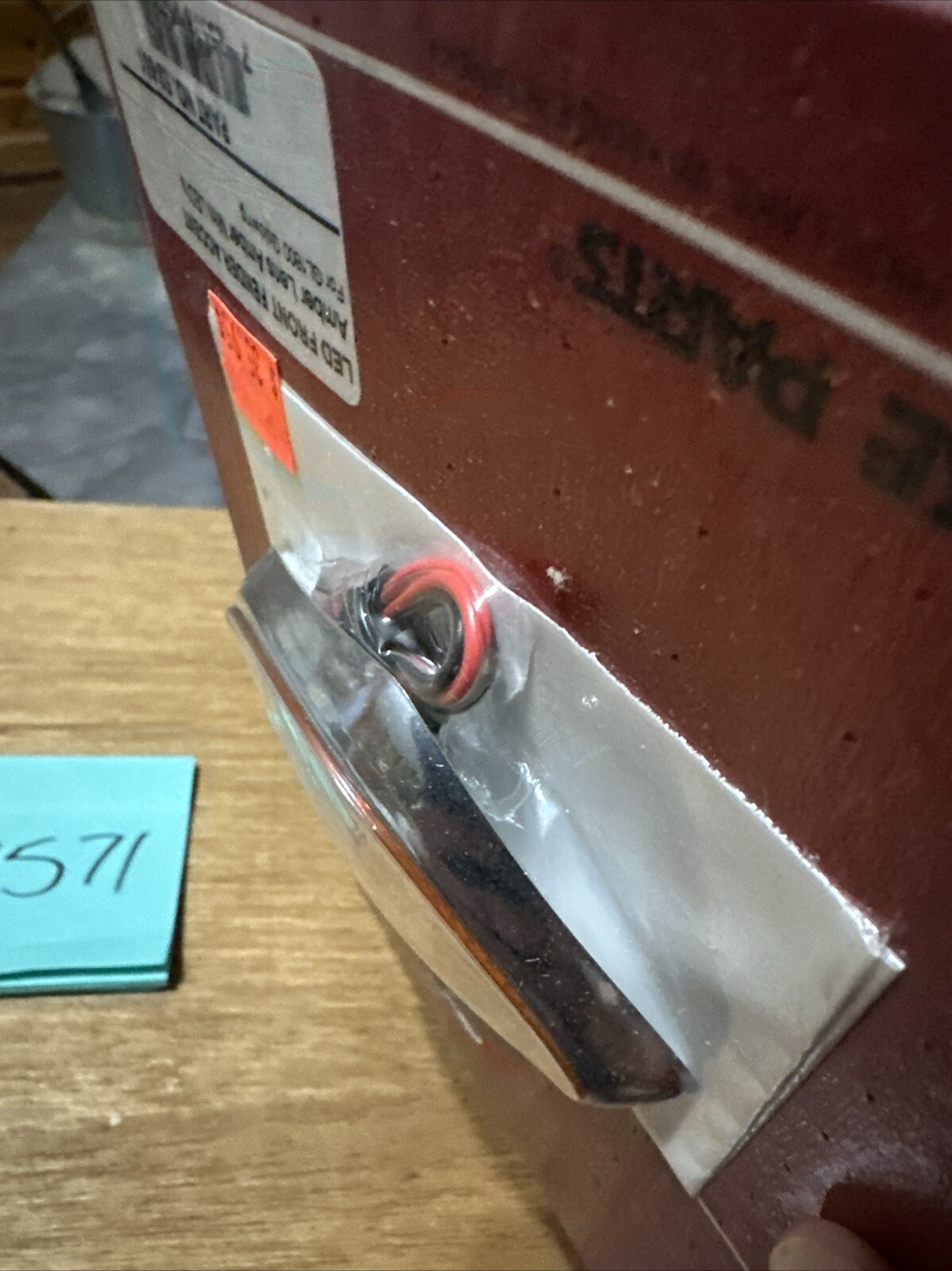 Honda GL1800 LED Amber Front Fender Accent light Show Chrome Goldwing 52-651