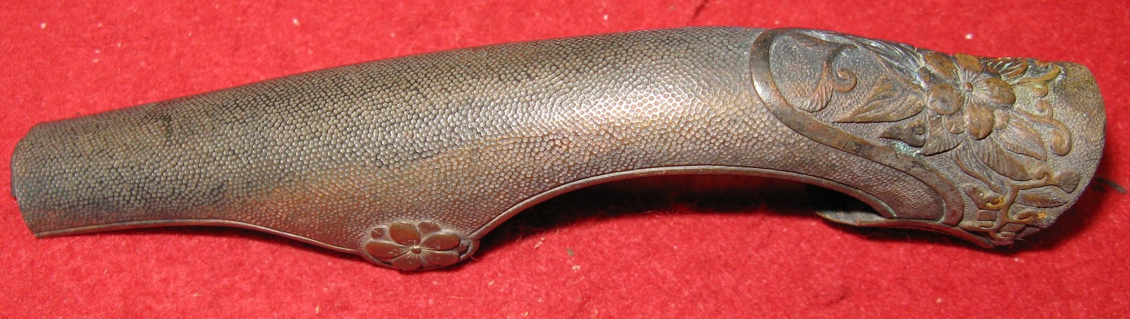 WWII Era Japanese Sword Grip Back Strap