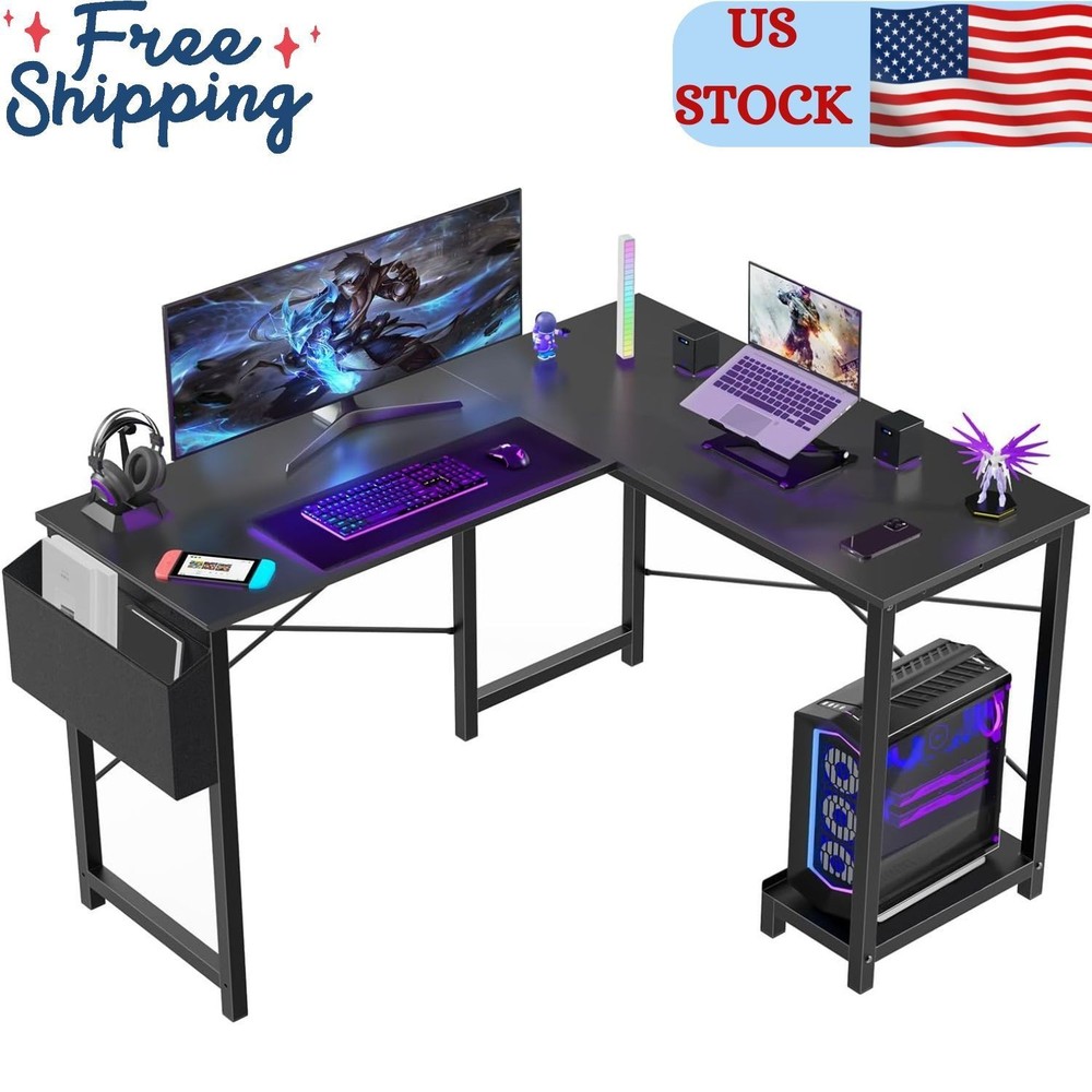 L Shaped Desk - Computer Desk Corner Desks Gaming Desk PC Table