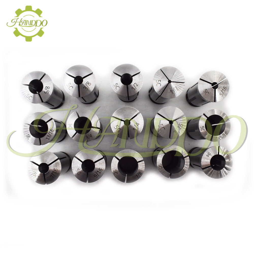New 5C Hex /Square/ Round Collet 5C Emergency Collet and 5C Collet Stop