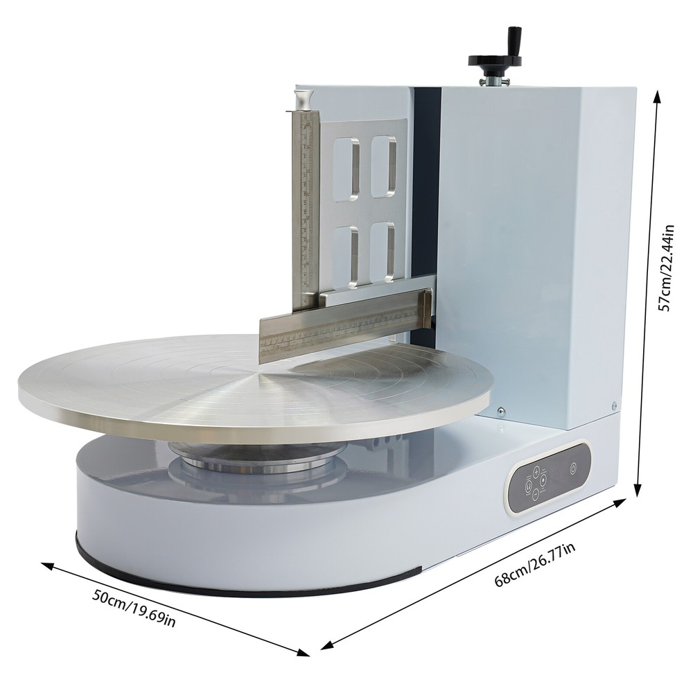 4-16" Cake Decorating Coating Machine Butter Coating Smoothing Scraping Machine