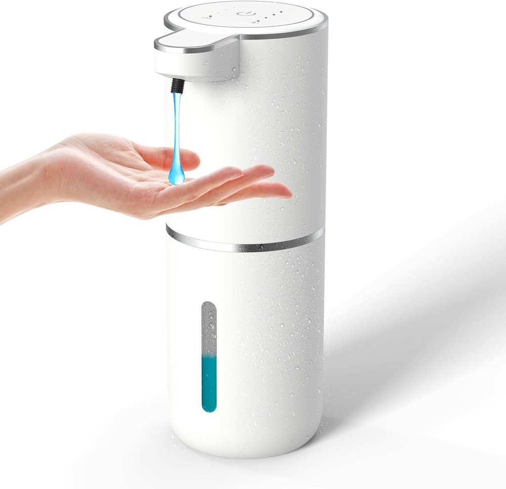 Automatic Touchless Liquid Soap Dispenser 13.5oz USB Rechargeable Electric Pump