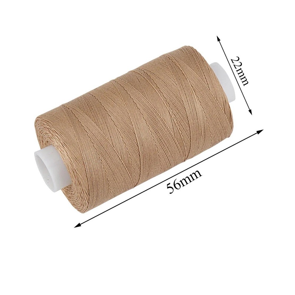 Simthread 12 Neutral/Autumn Colors All Purpose Cotton Thread for Piecing Sewing