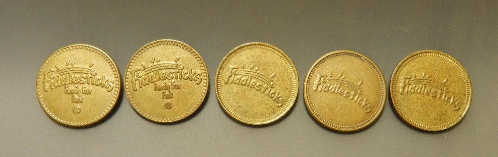 5 Fiddlesticks Tokens (2 Different Styles)