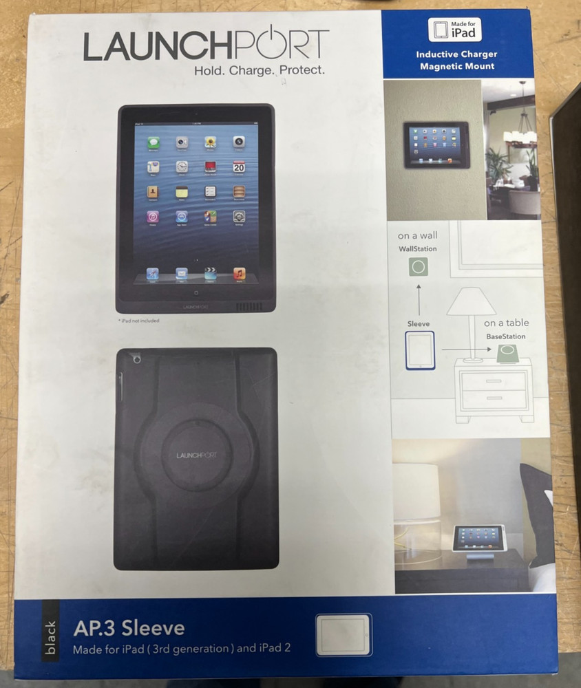 iPort LaunchPort AP.3 Sleeve Black for iPad (3rd Gen) & iPad 2
