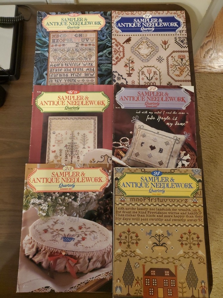 Sampler & Antique Needlework Quarterly LARGE LOT