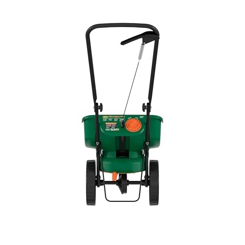 Scotts Turf Builder EdgeGuard Mini Broadcast Spreader - Single Pack, Green