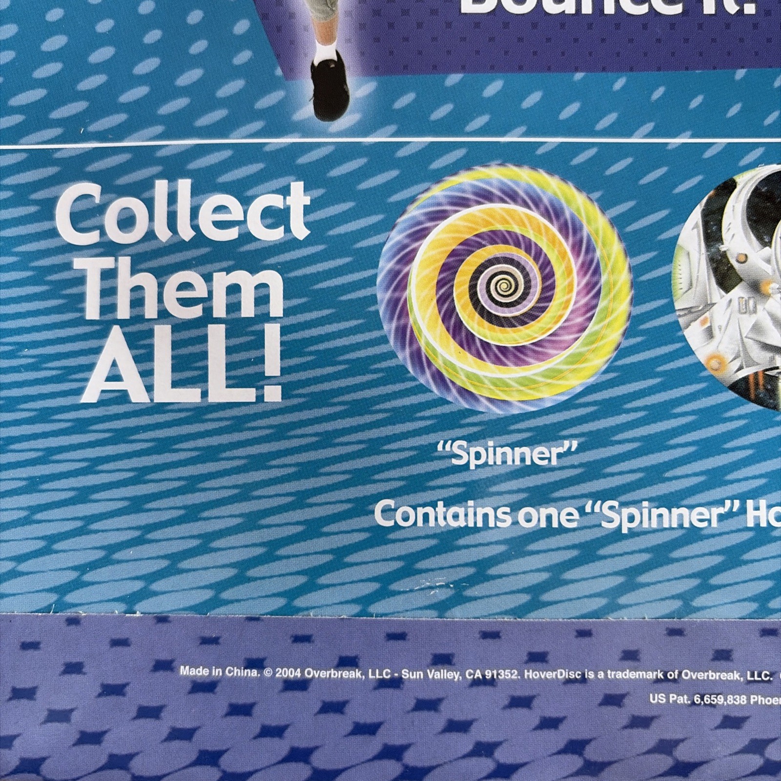 Trick Hover Disc 2004 Spinner New in Package 26" Wide Inflatable