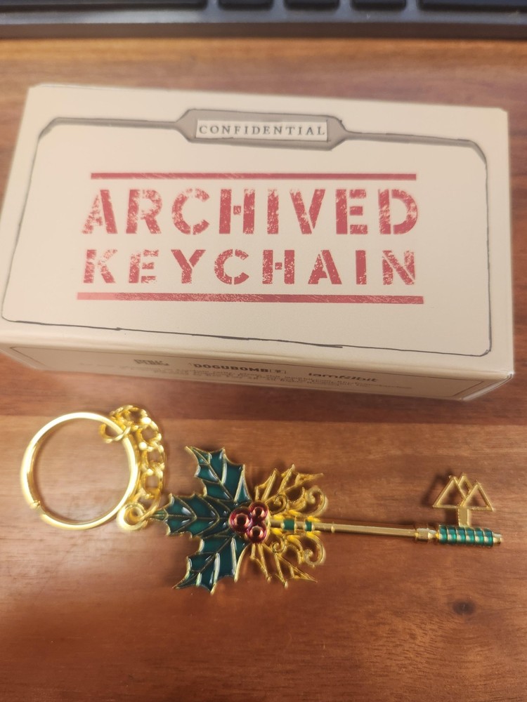 Blue Prince Master Key Archived Keychain from iam8bit