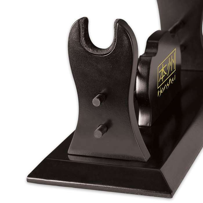 SHINWA Deluxe Single Table Samurai Katana Sword Display Stand Holder Mount New