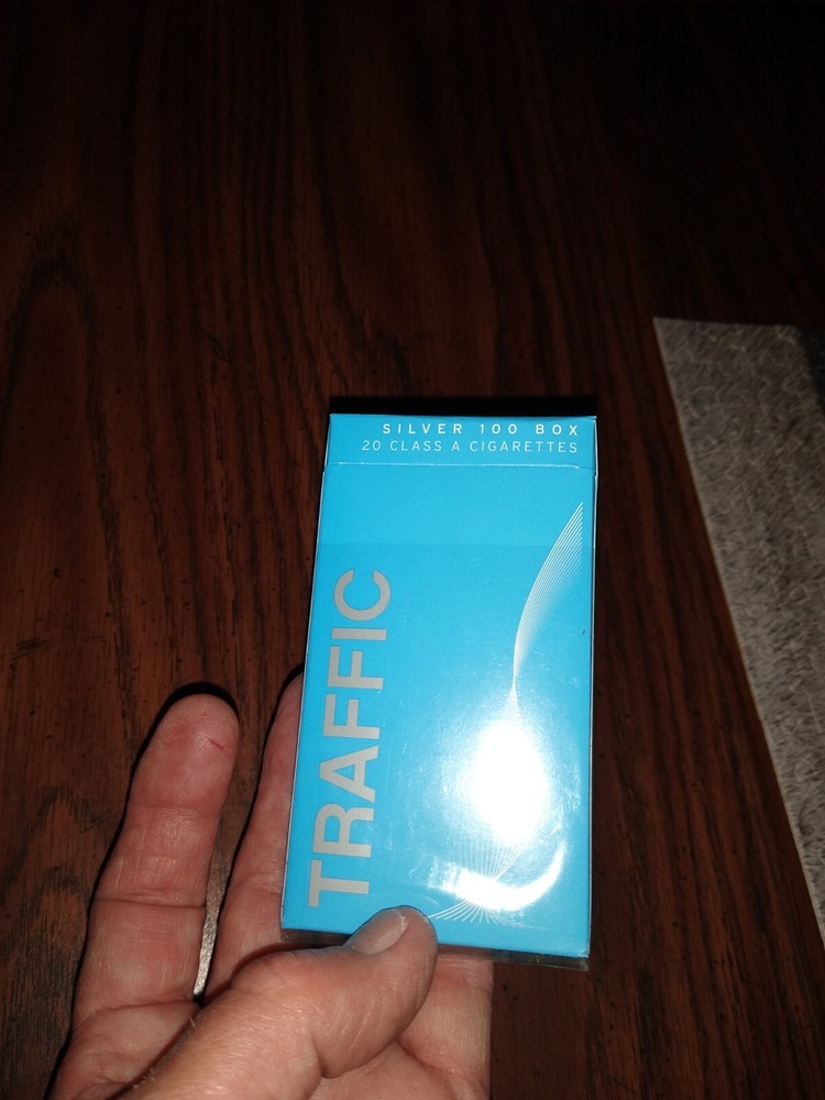 65 EMPTY Traffic Cigarette Boxes - FLIP TOP - EMPTY for crafts-Free Shipping