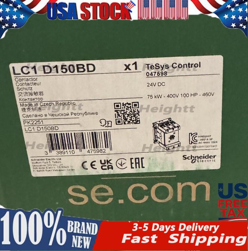 Schneider LC1 D150BD Contactor LC1D150BD