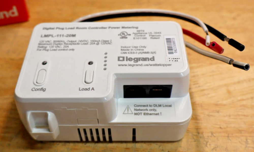 Legrand Wattstopper LMPL-111-20M DLM Plug Load Controller 20A