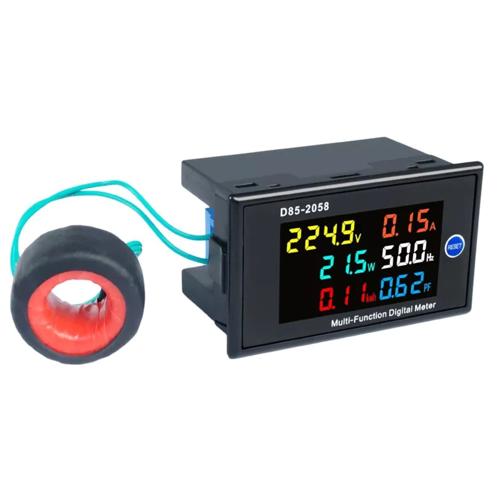 70*40*39mm Compact, Durable Digital LCD AC Panel Meter Easy To Install