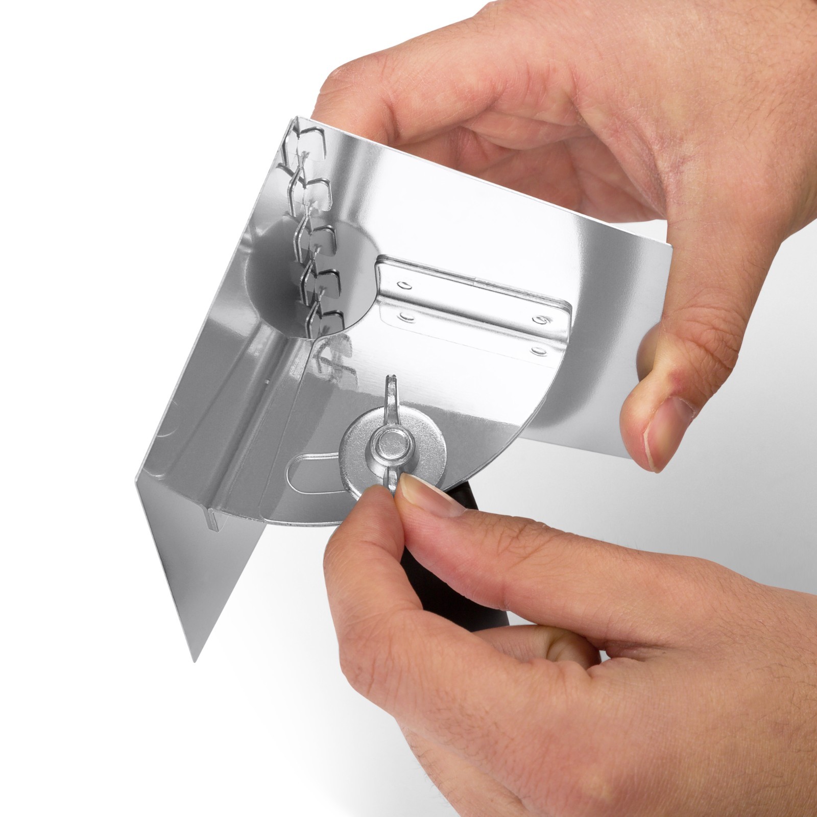 Lobo Adjustable Drywall Inside Corner Trowel 3" x 5" Stainless Steel