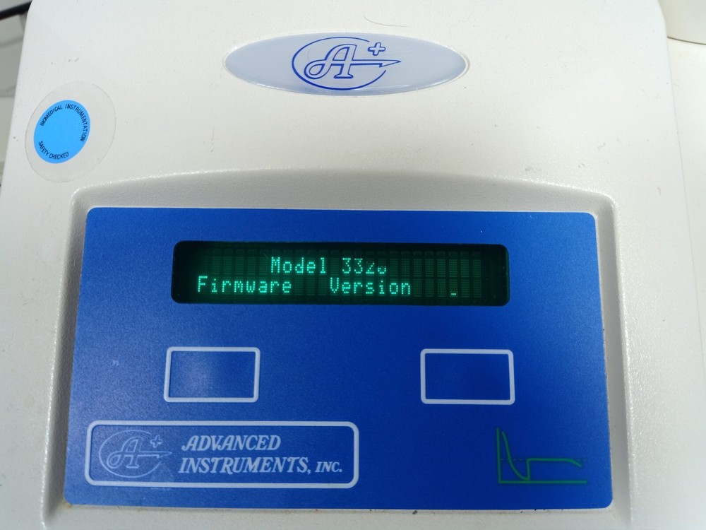 Advanced Instruments Model 3320 Micro Osmometer Single Sample w/DPU-414 Printer