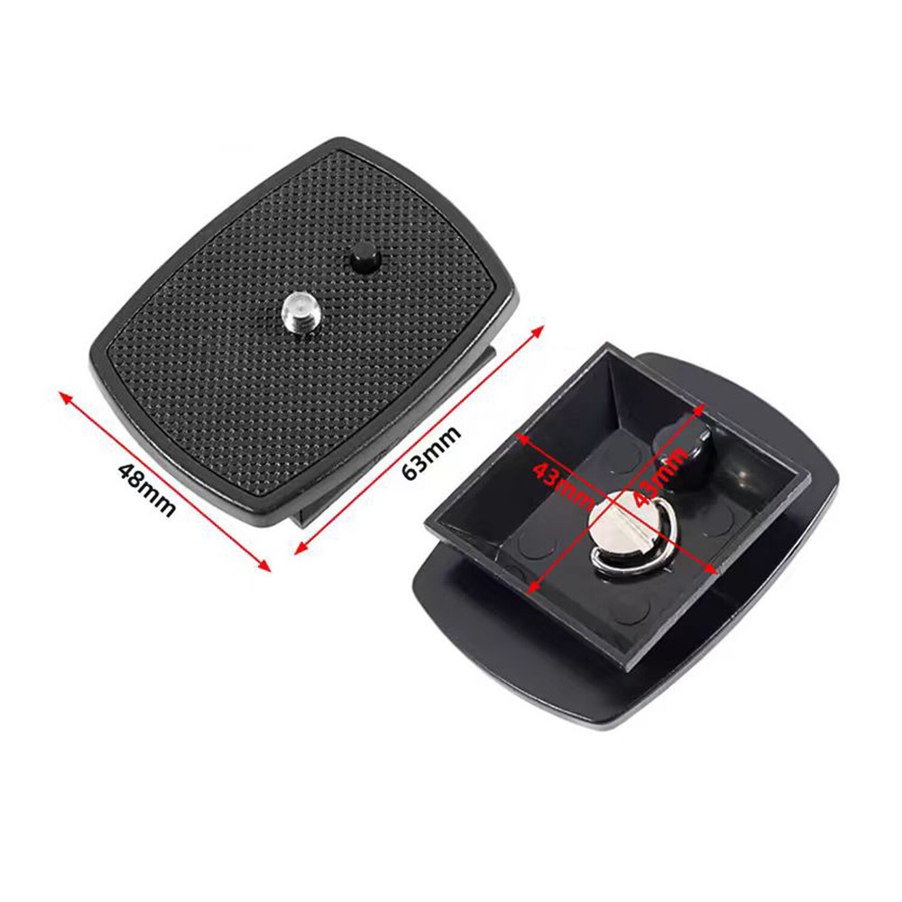 Quick Release Plate For DSLR SLR Digital Camera Tripod Screw Adapter Mount Head