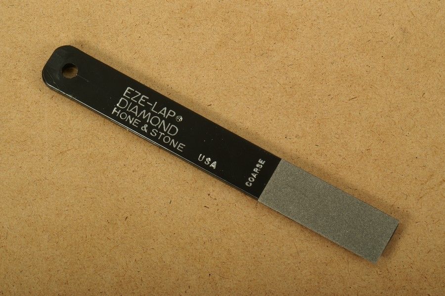2 PACK Eze-Lap Knife Sharpener Coarse Grit Diamond Knife Sharpener on a Paddle