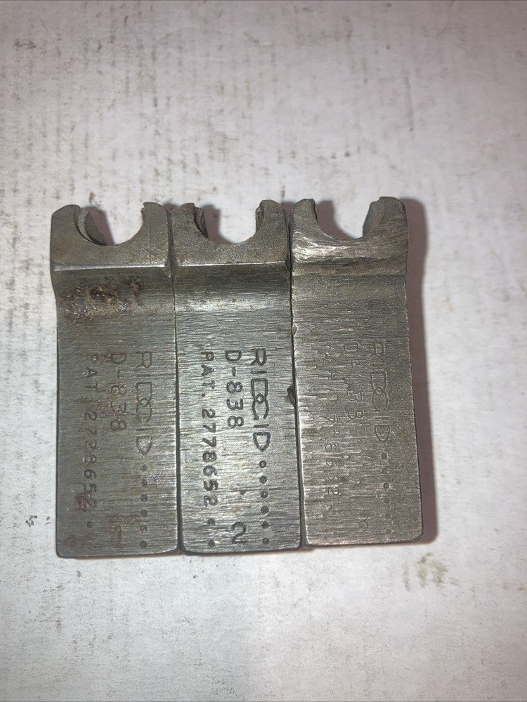 Ridgid 44090 Chuck Jaws without Inserts