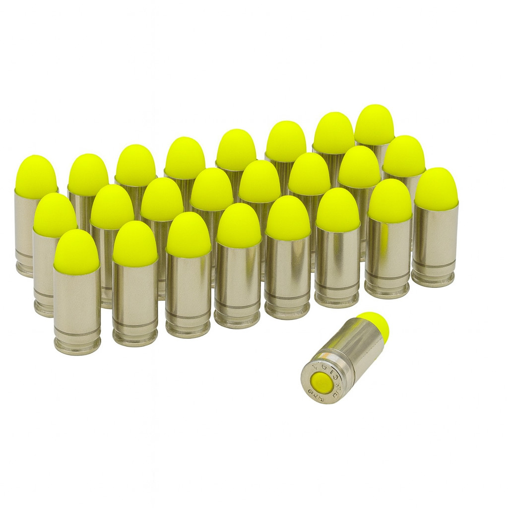 9mm  Neon Green Snap Caps – Safe Dry Fire Training – Reusable*Made in USA!!