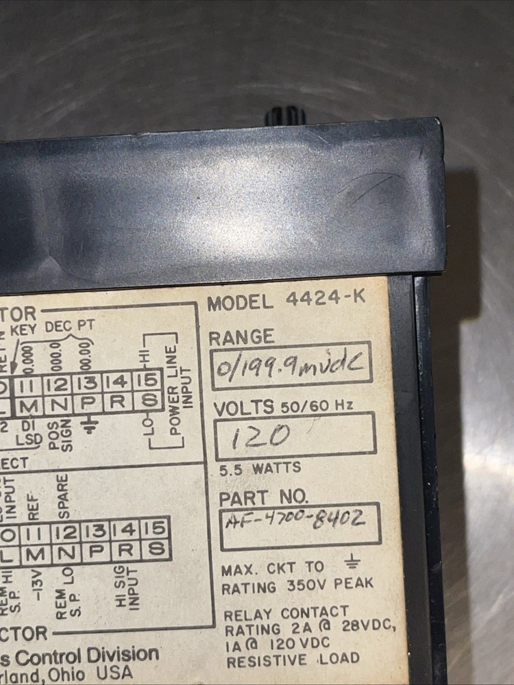 LFE DC Millivolts 4424-K
